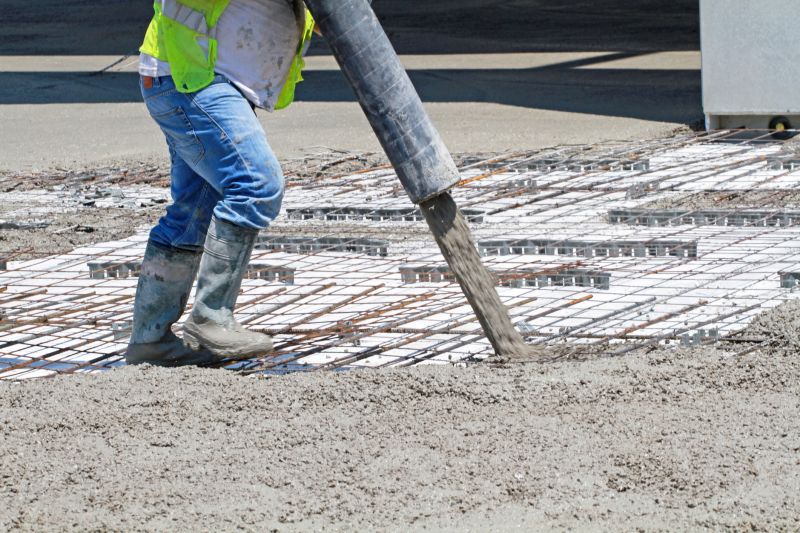 Concrete Pumping in Sunny Weather
